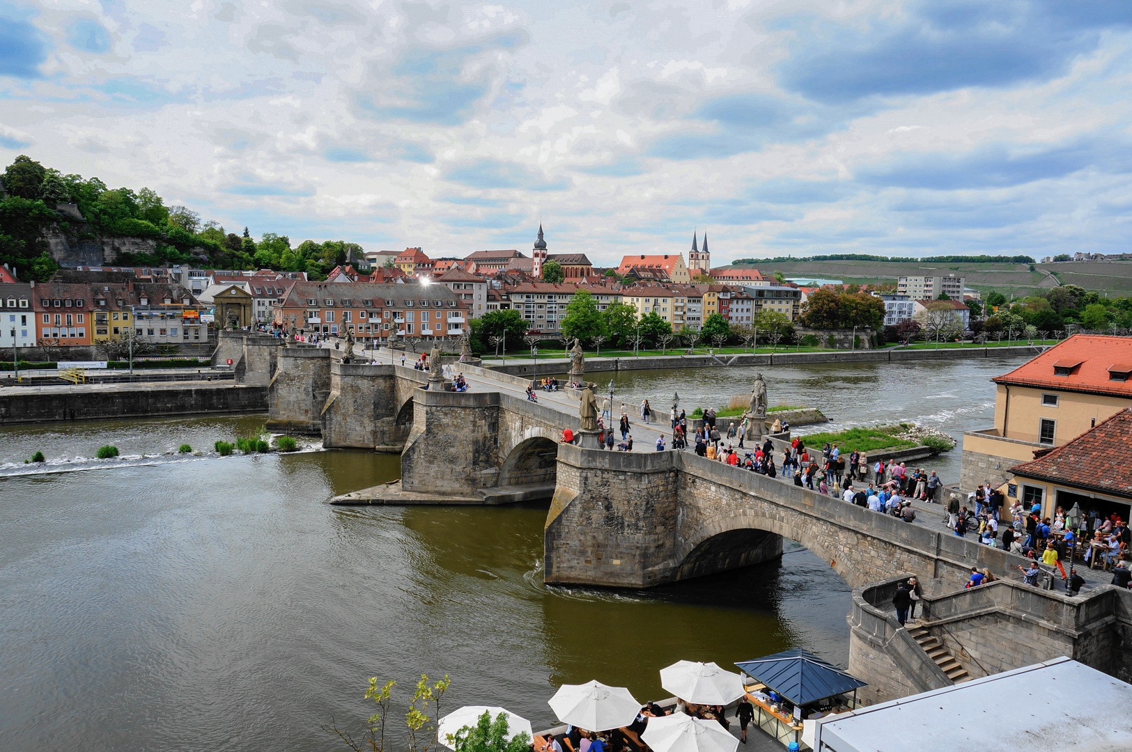 Würzburg alte Mainbrücke