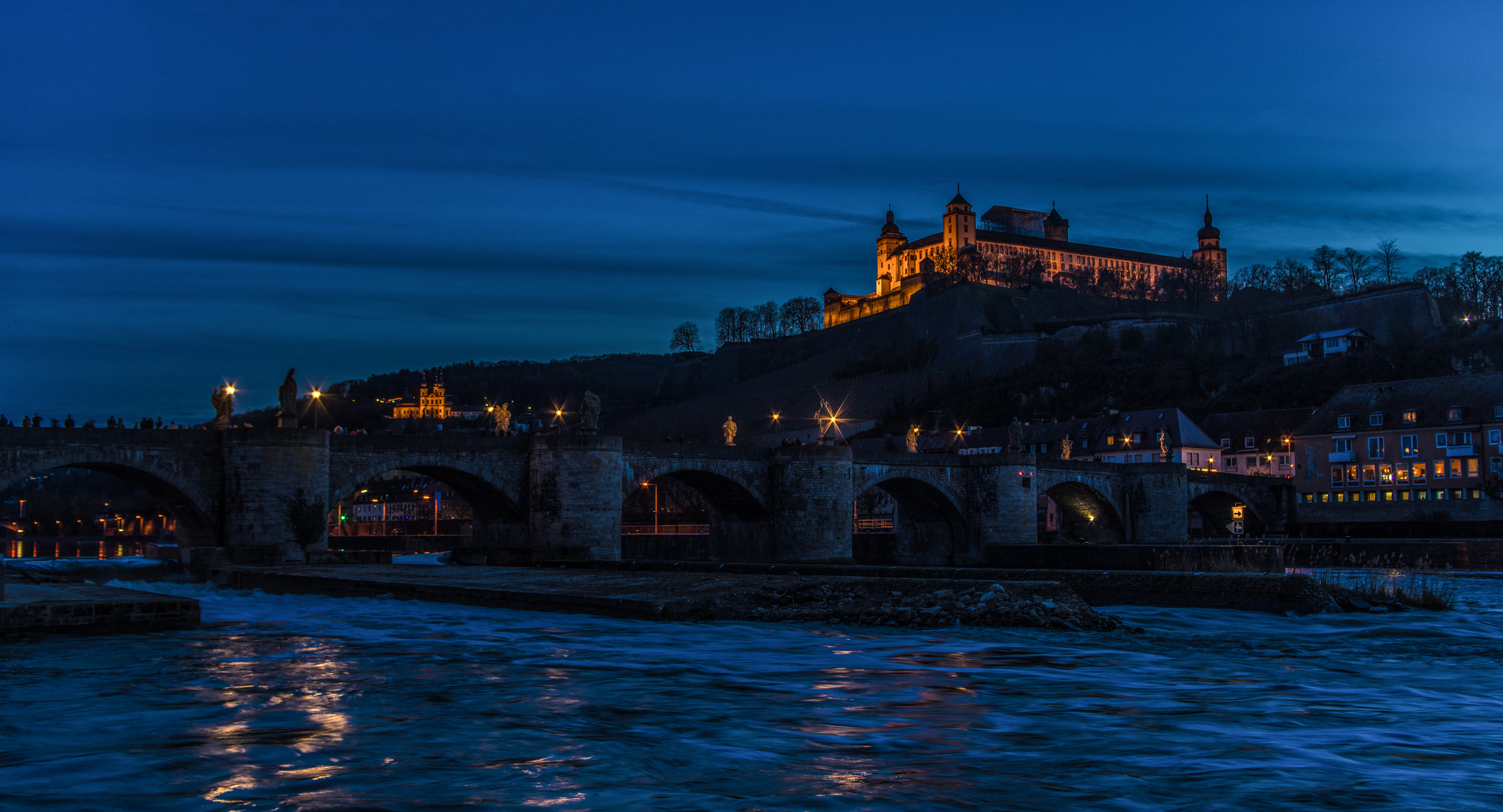 Würzburg am Abend