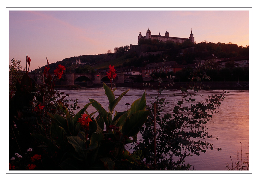 Würzburg am Abend