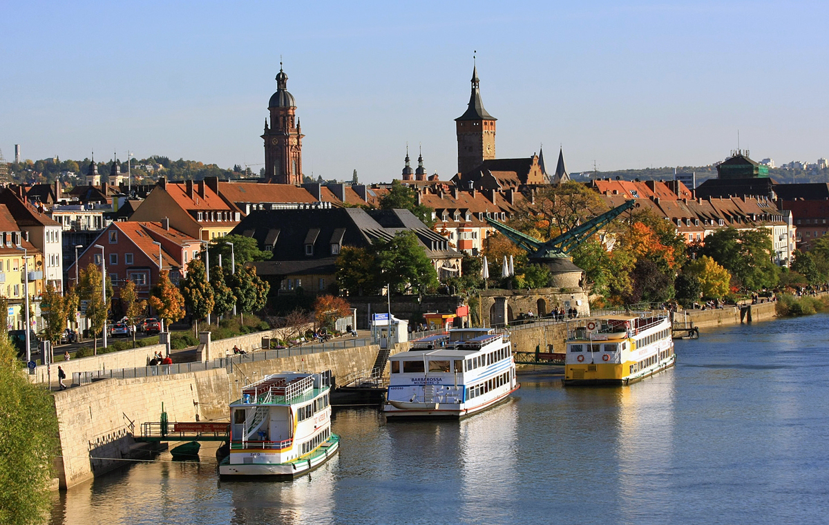 Würzburg am "Alter Kranen"