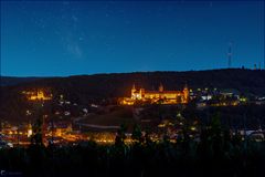 Würzburg at night