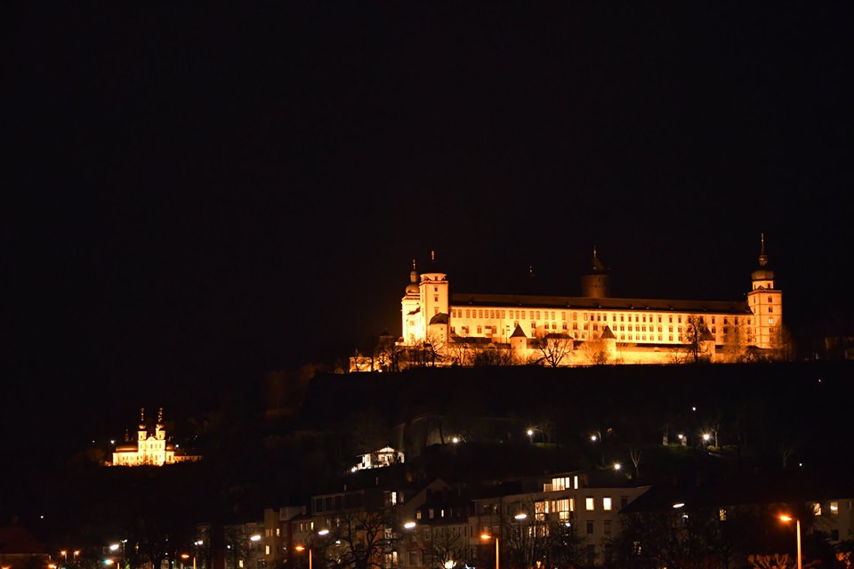 Würzburg bei Nacht