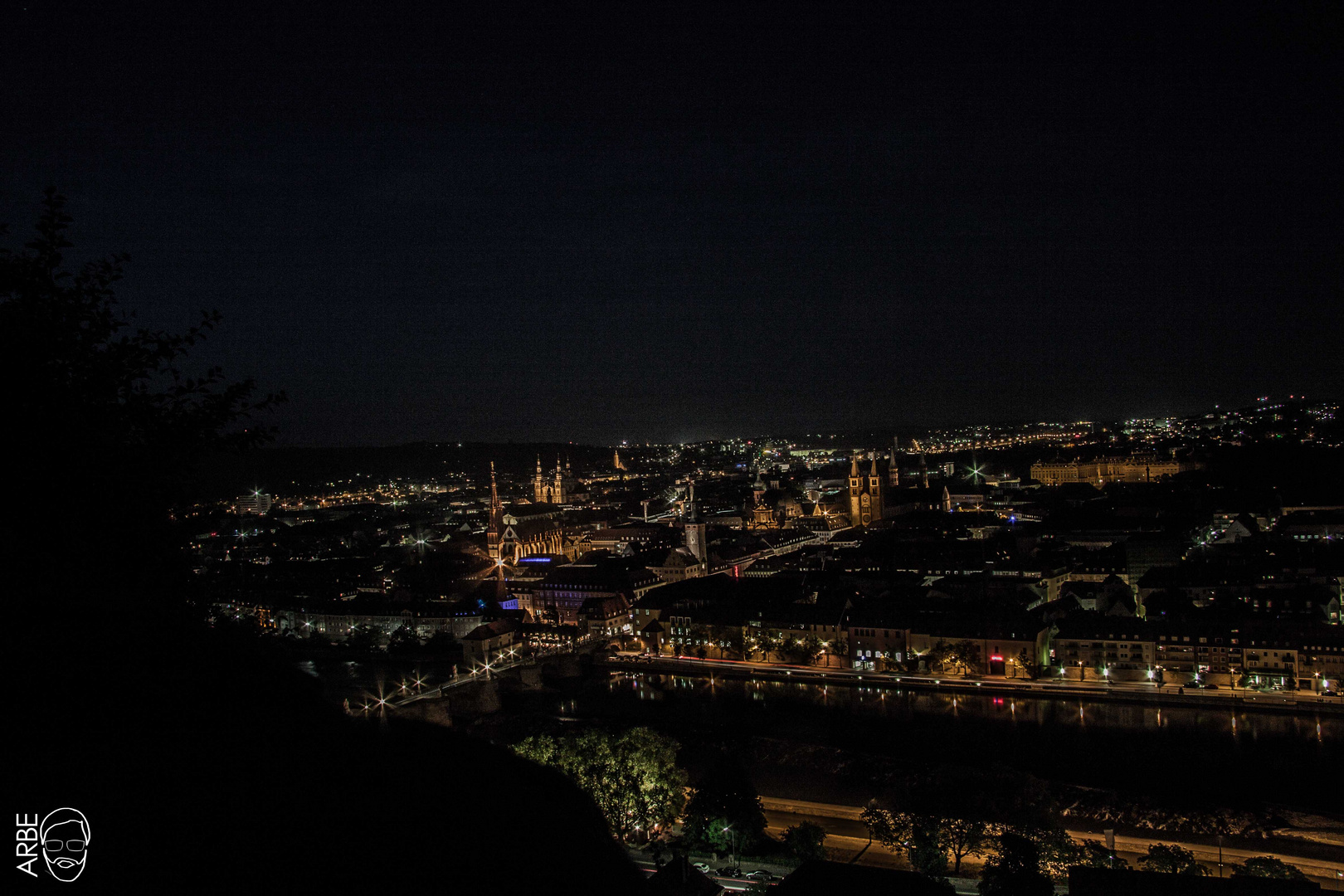 Würzburg bei Nacht