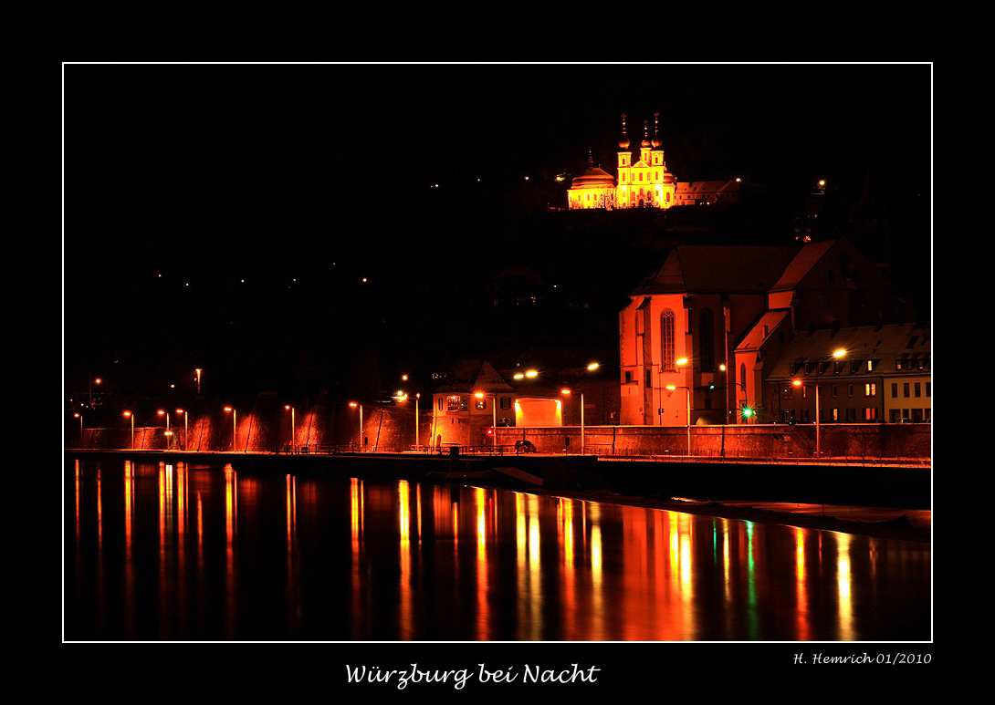 Würzburg bei Nacht