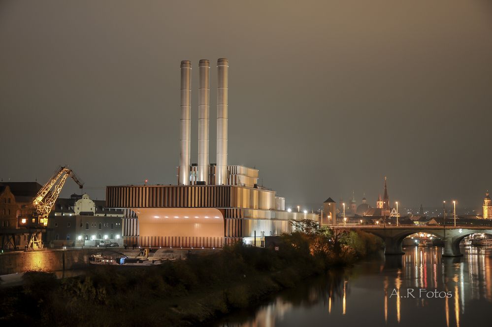 Würzburg bei Nacht