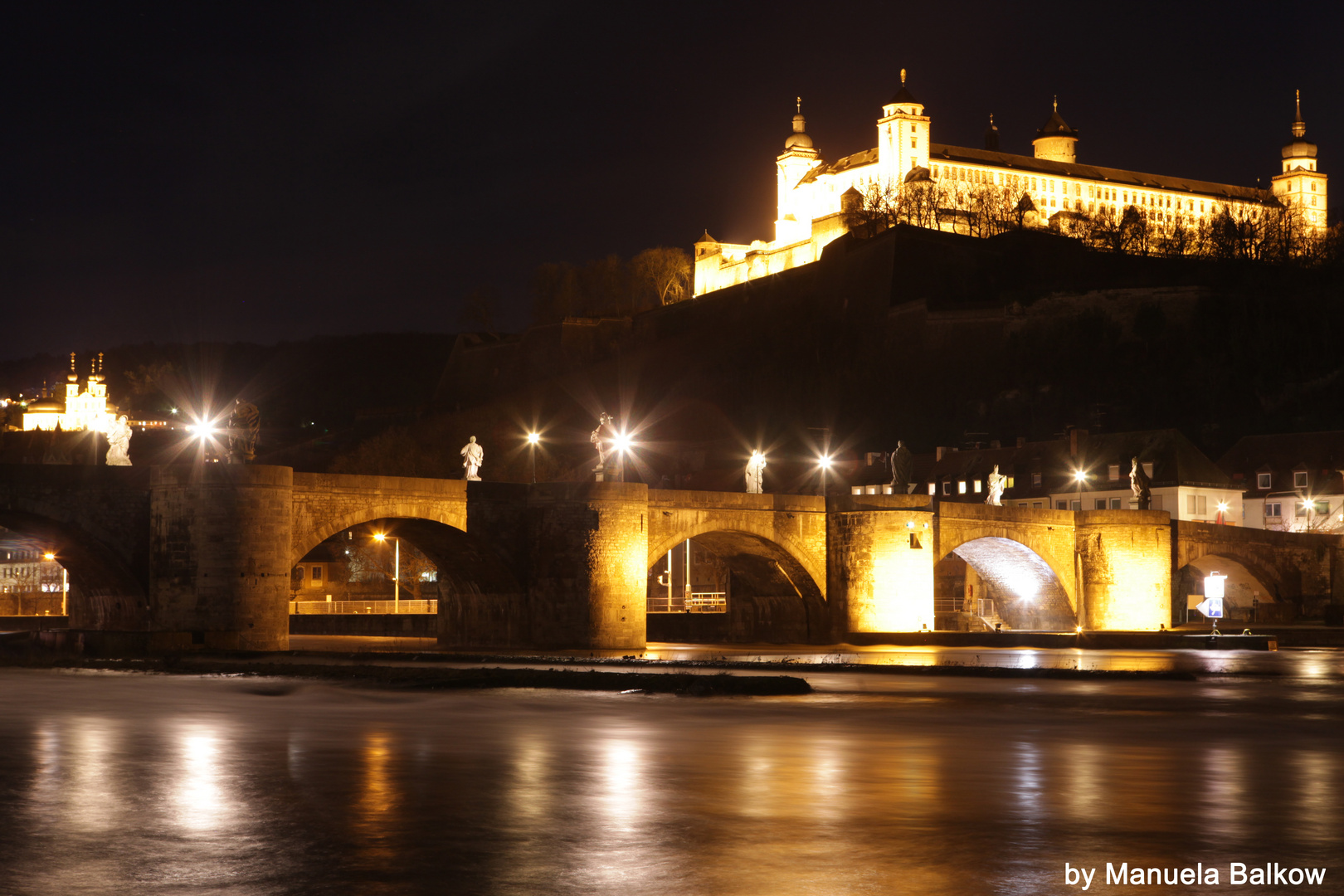 Würzburg bei Nacht