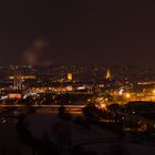 Würzburg bei Panorama bei Nacht