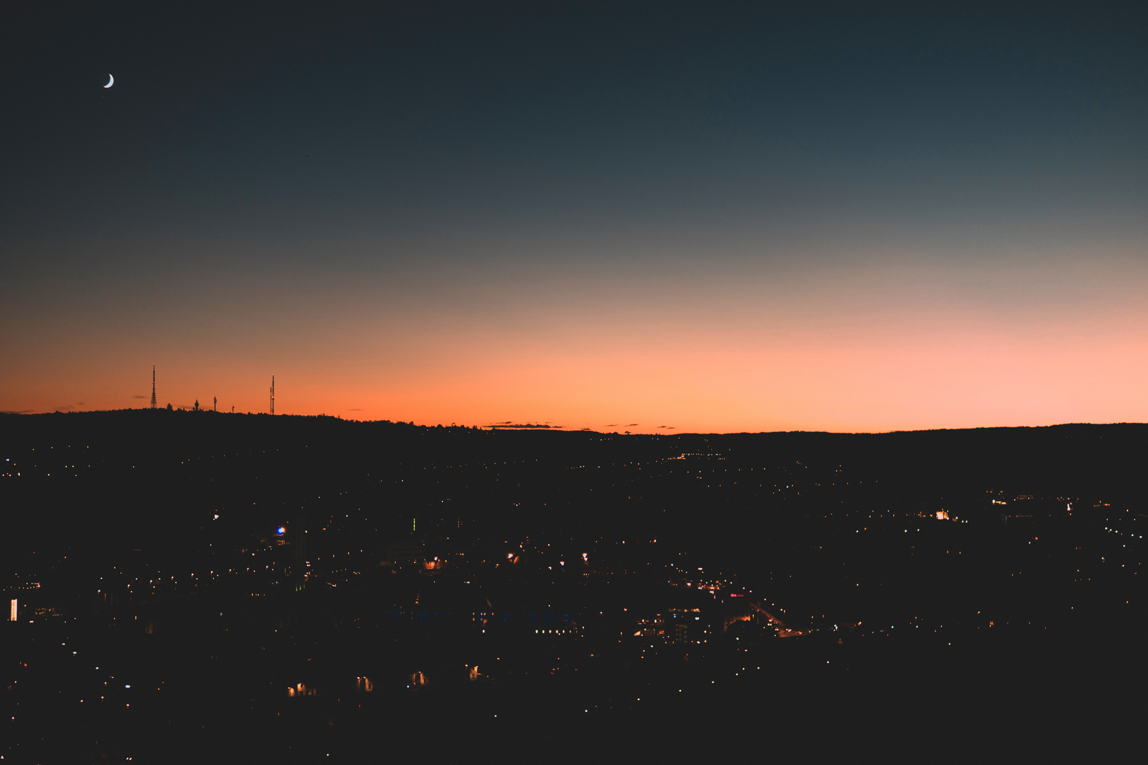 Würzburg bei Sonnenuntergang Foto & Bild | landschaft, blue