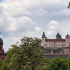 Würzburg: Blick zur Festung Marienberg 