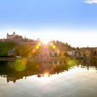 Würzburg --> ein Sommerabend geht zu Ende