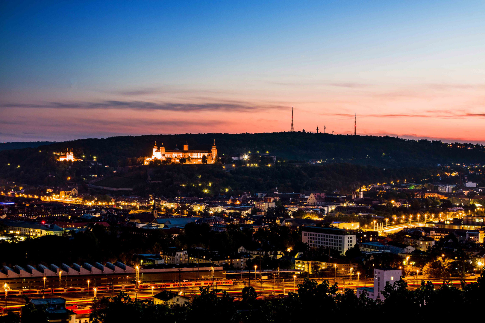 Würzburg Festung und Käppele