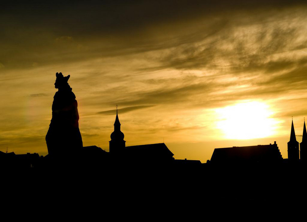 Würzburg im Gegenlicht