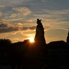 Würzburg im Sonnenuntergang