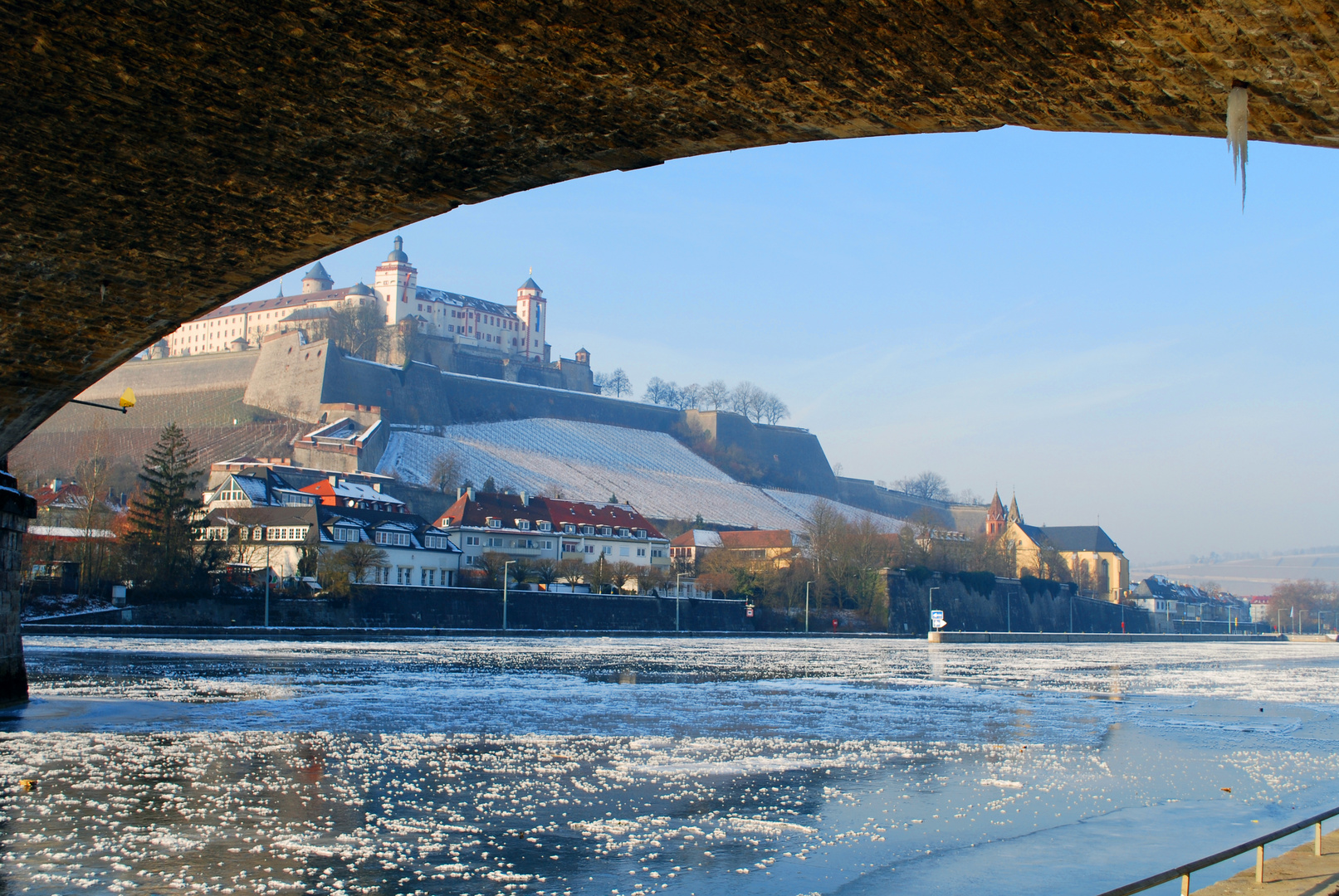 Würzburg in Eis