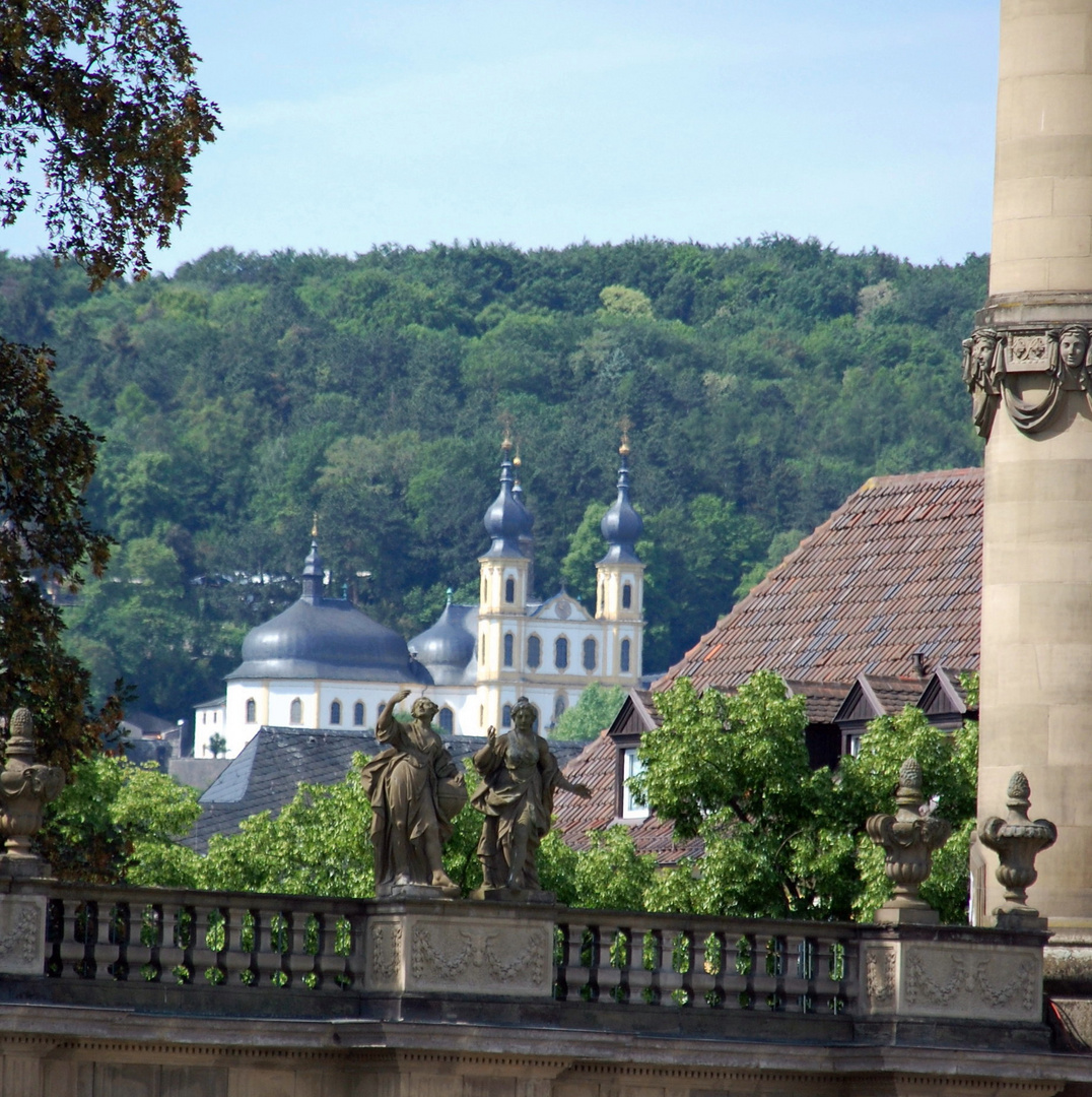 Würzburg - Käppele - Wallfahrtskirche und Kloster der Kapuziner