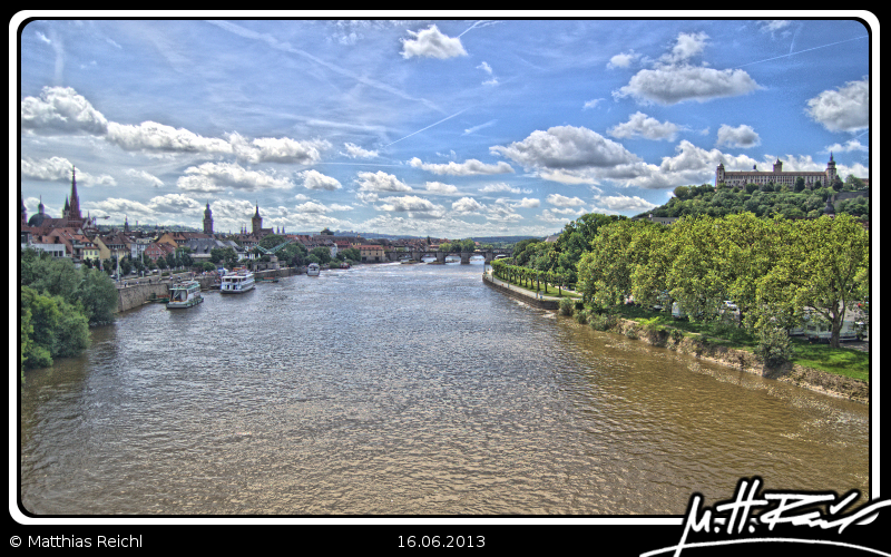 Würzburg Main Friedensbrücke