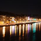 Würzburg (Mainkai) bei Nacht