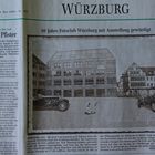 Würzburg Petrinihaus im Stil der 30er Jahre