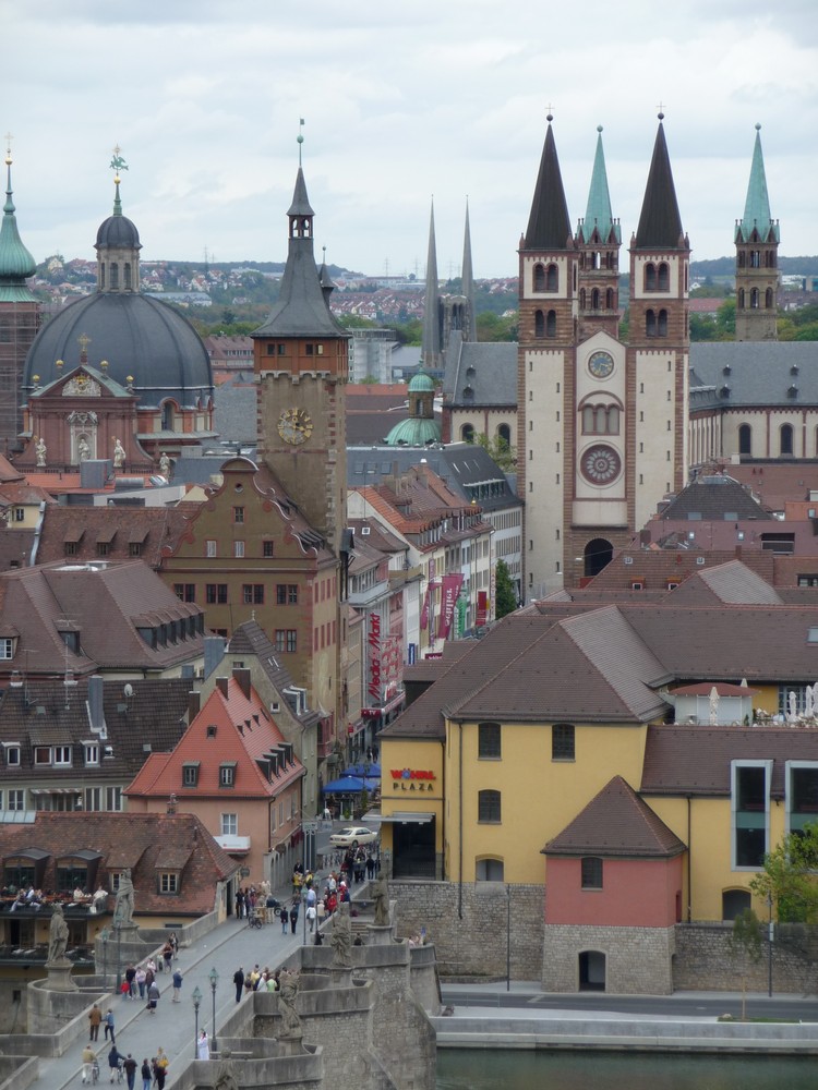 Würzburg, Stadt der vielen Türme