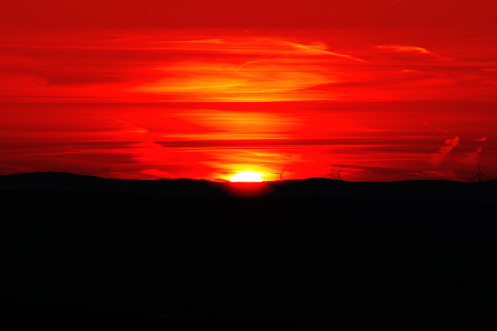 Würzburg - Thüngersheim - Sonnenuntergang