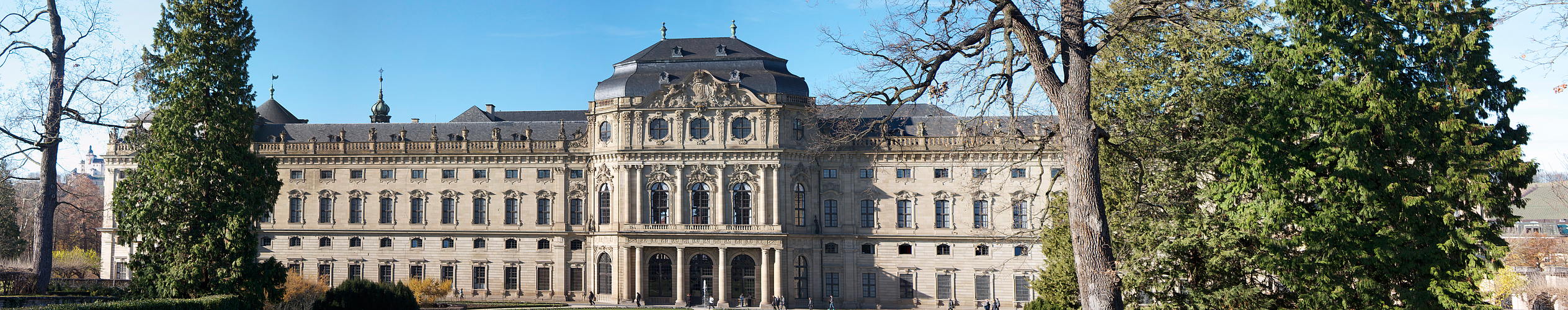 Würzburger Residenz im Herbst