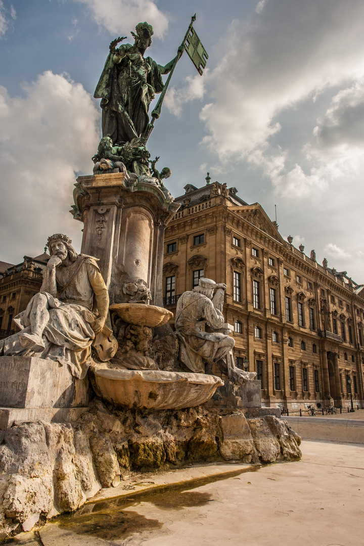 Würzburger Residenz Vorplatz