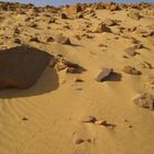 Wüste bei Assuan