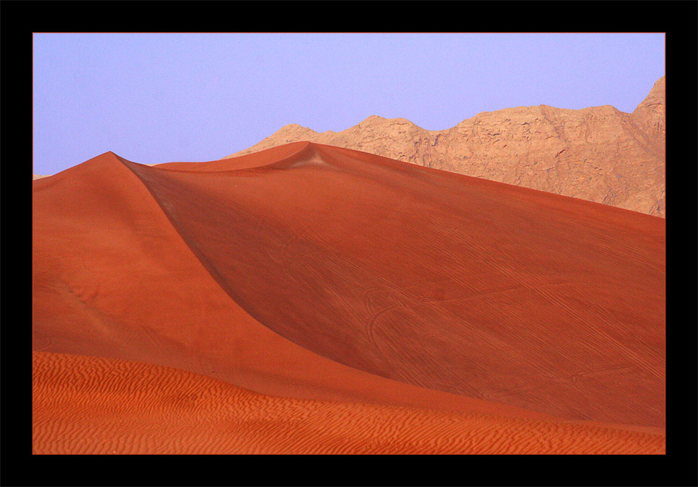 Wüste in den Arabischen Emiraten