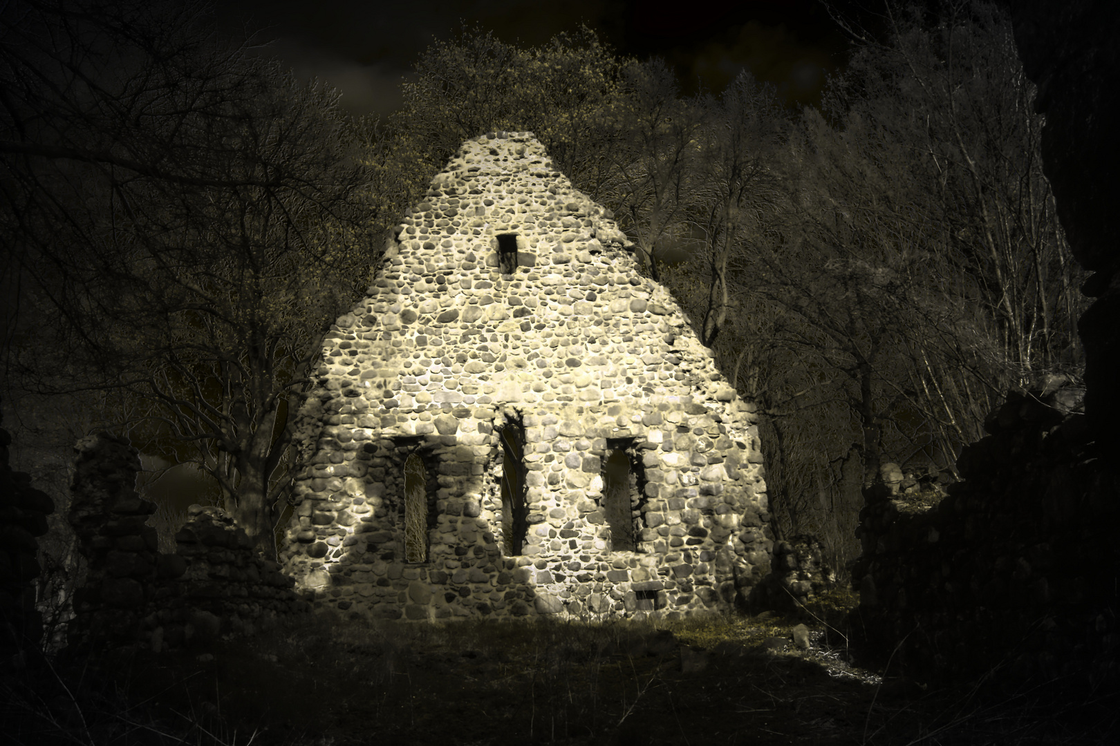 Wüste Kirche in Berkenlatten  (Uckermark)