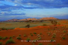 Wüste Namib mit Bergen