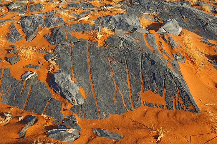 Wüste Namib - Sand, Felsen und Steine