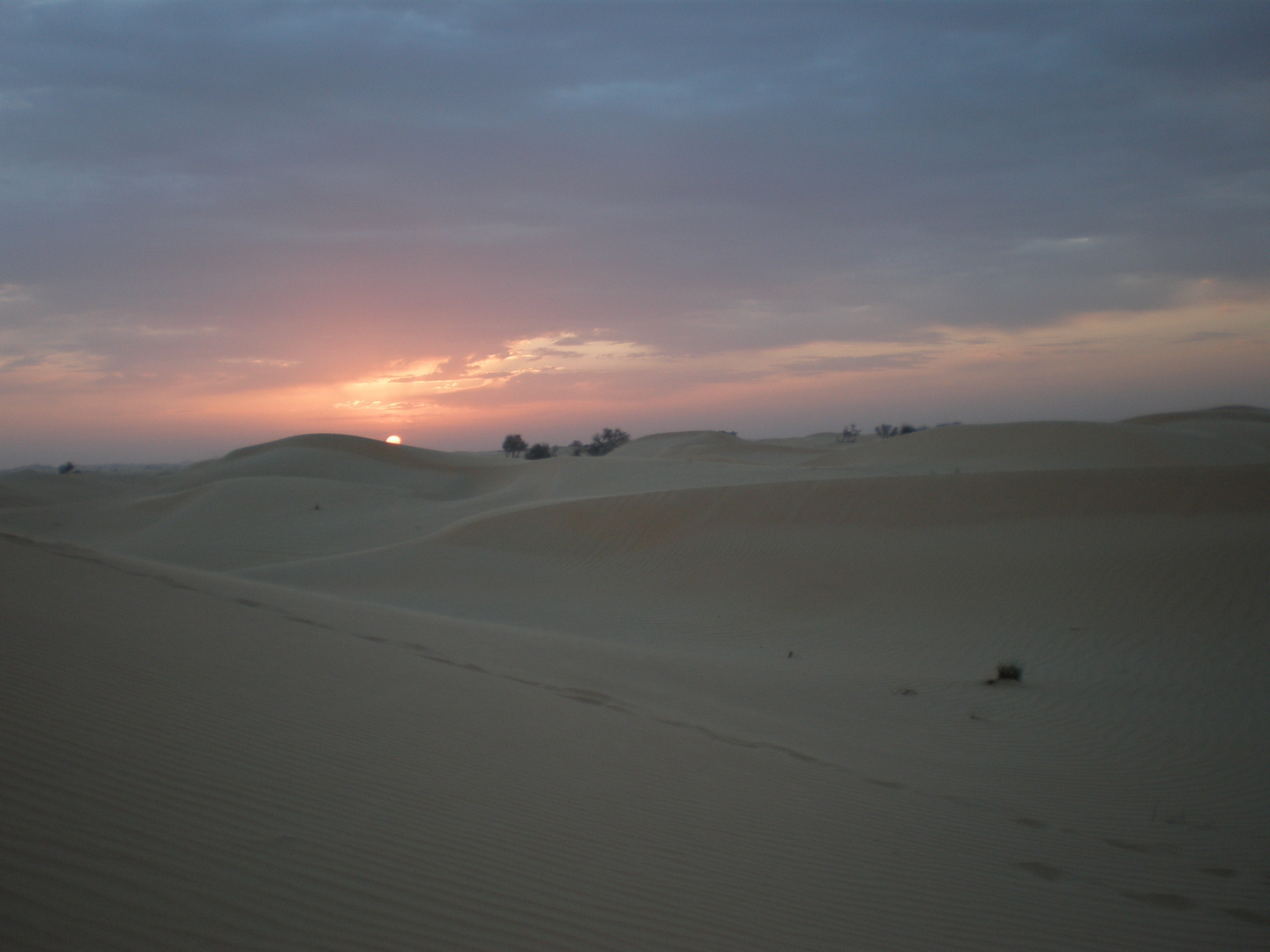 Wüste Sonnenaufgang