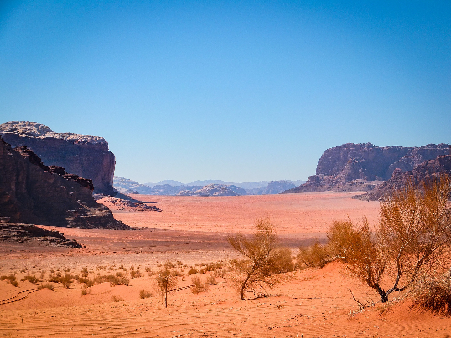 Wüste Wadi Rum