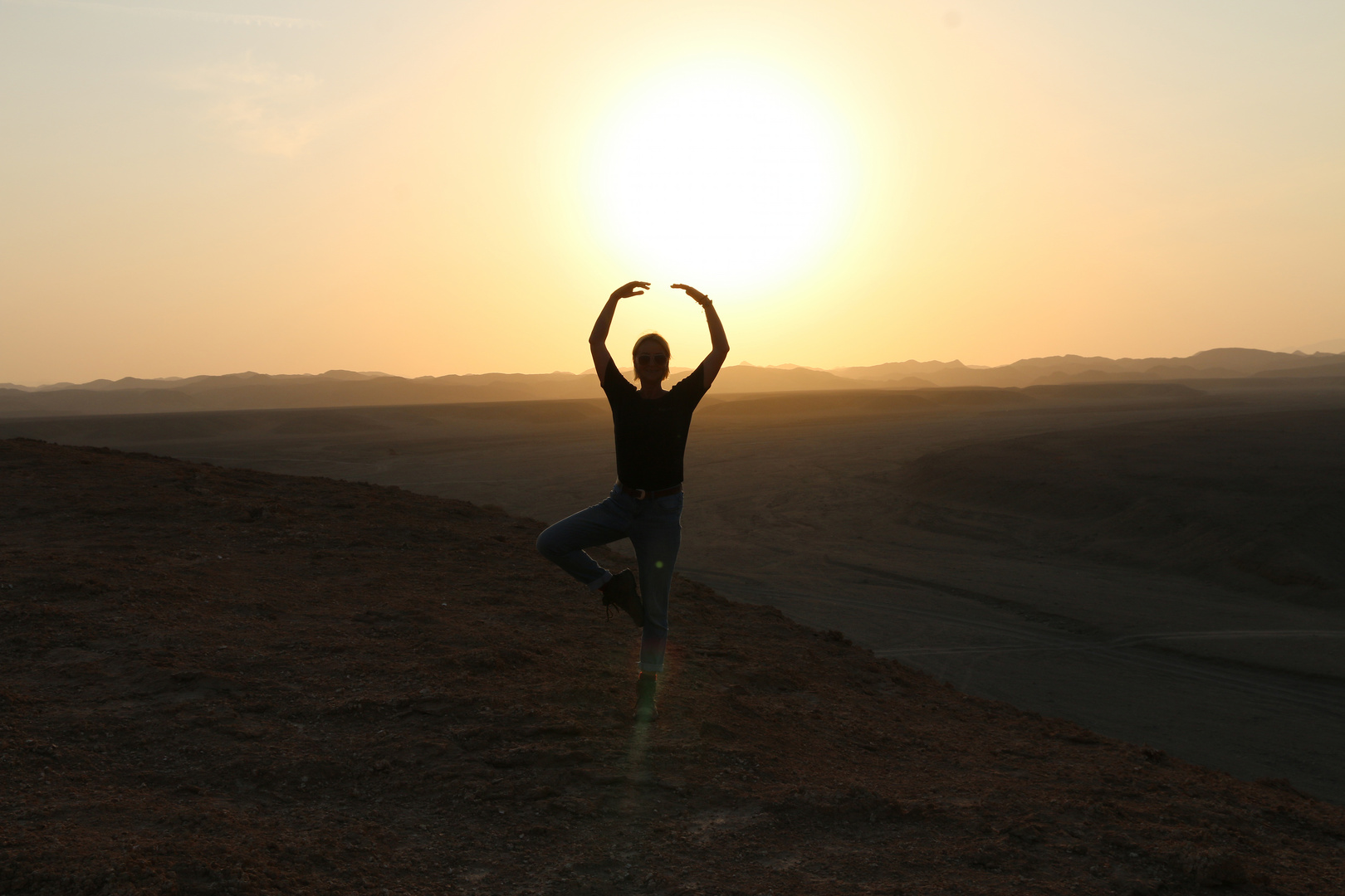 Wüsten Yoga