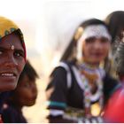 Wüstenblume, Tänzerin in der Wüste Thar, Rajasthan, Nordindien 02