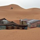 Wüstencamp im Erg Chebbi im Süden von Marokko