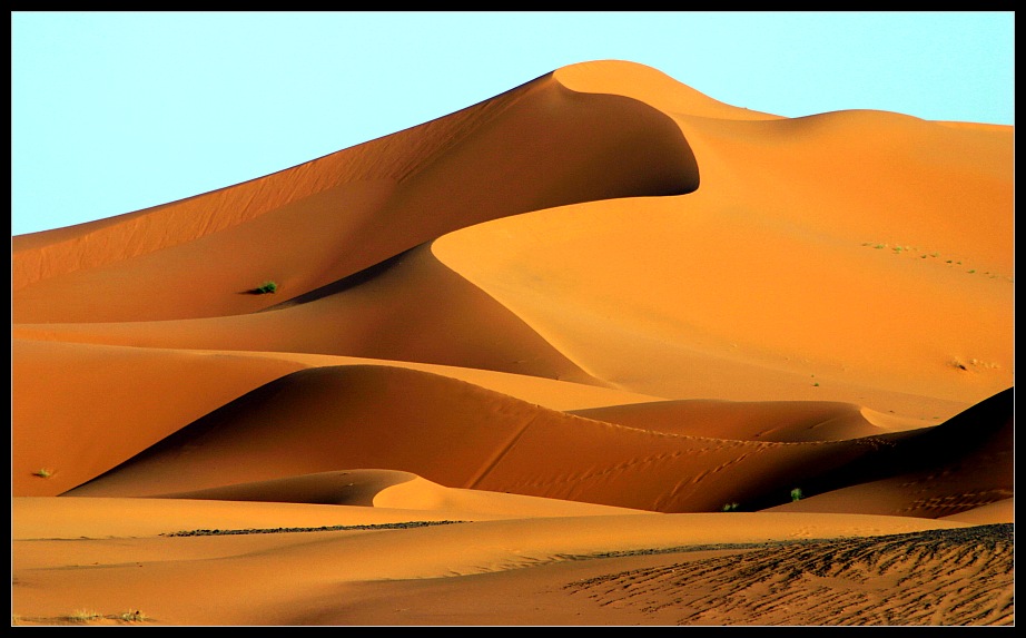 Wüstenimpressionen im Erg Chebbi, Merzouga, Marokko