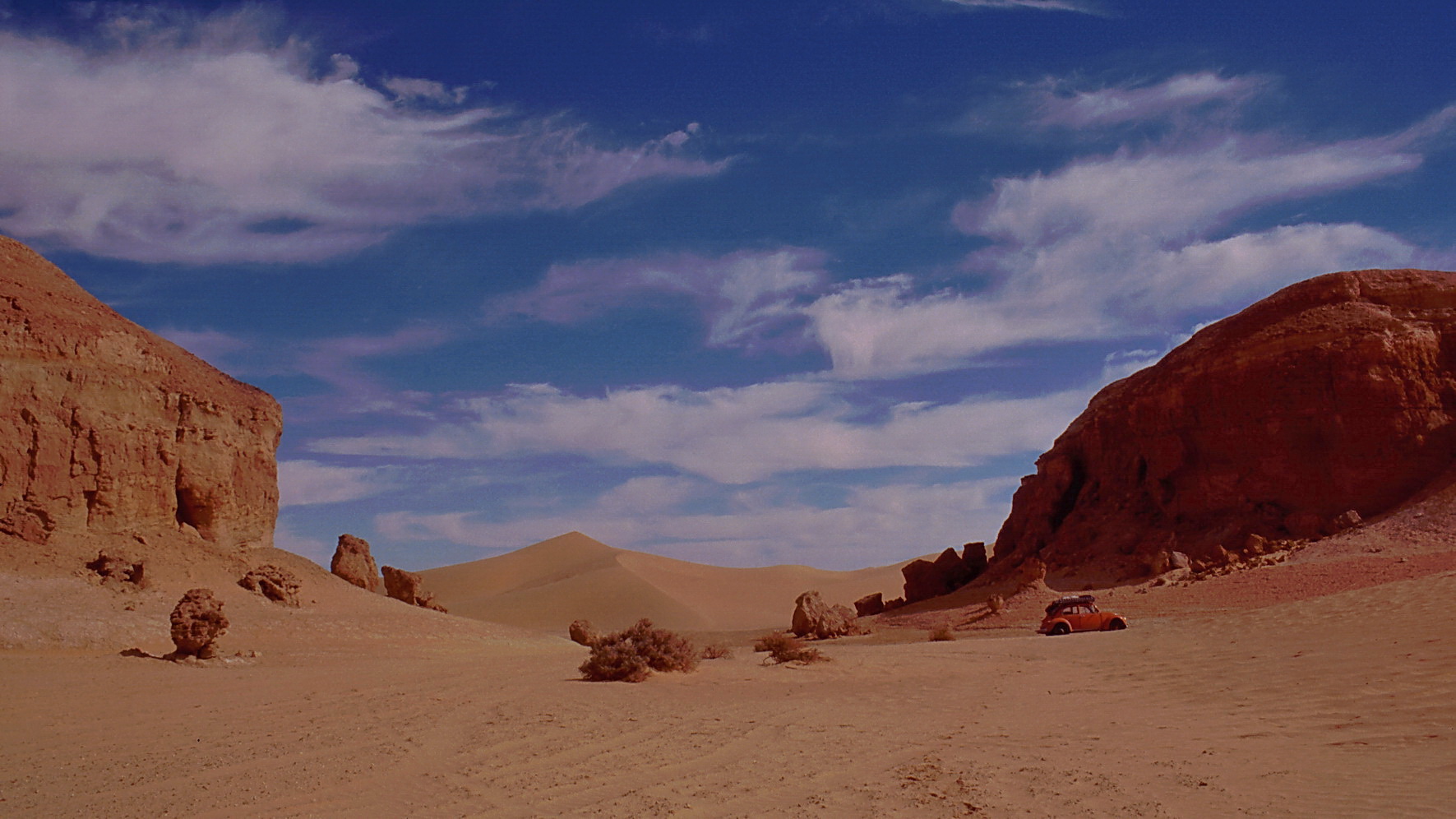 Wüstenkäfer zwischen Sand und Fels - Mit einem VW-Käfer durch die Libysche Sahara/ Erg Ubari