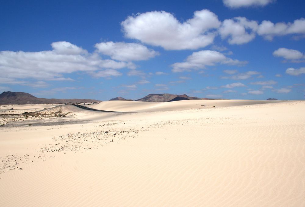 Wüstenlandschaft auf Fuerte