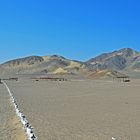 Wüstenlandschaft von Chauchilla in der Region Nazca