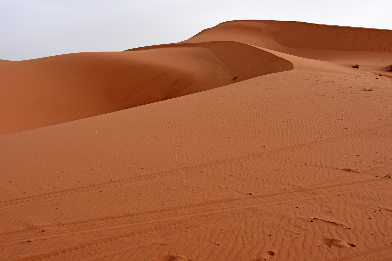 Wüstenpanorama im Erg Chebbi, Marokkos grandioser Dünenlandschaft