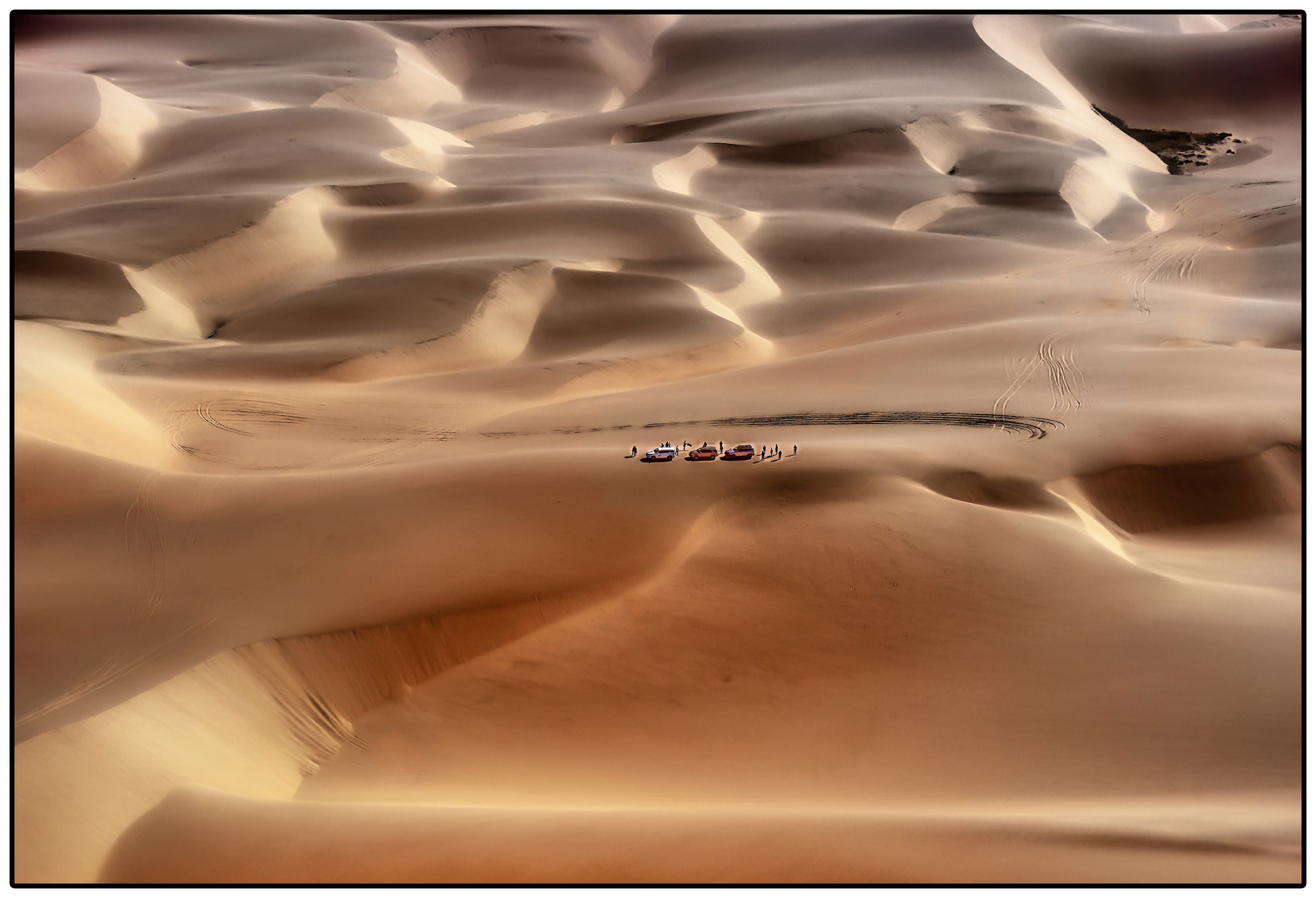 Wüstenrallye in der Namib