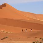 wüstenspaziergang in namibia