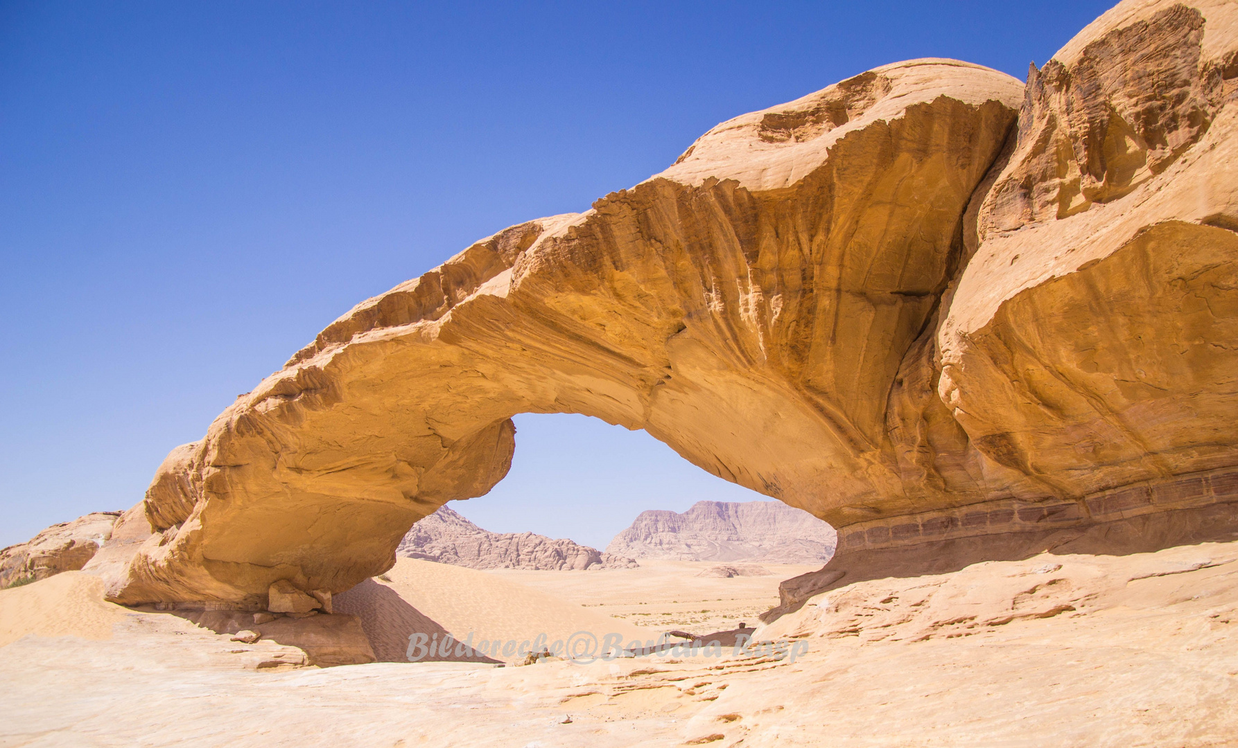 Wüstentor - Wadi Rum, Jordanien