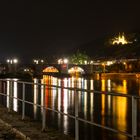 Wüzburg bei Nacht, Alte Mainbrücke/Käppele