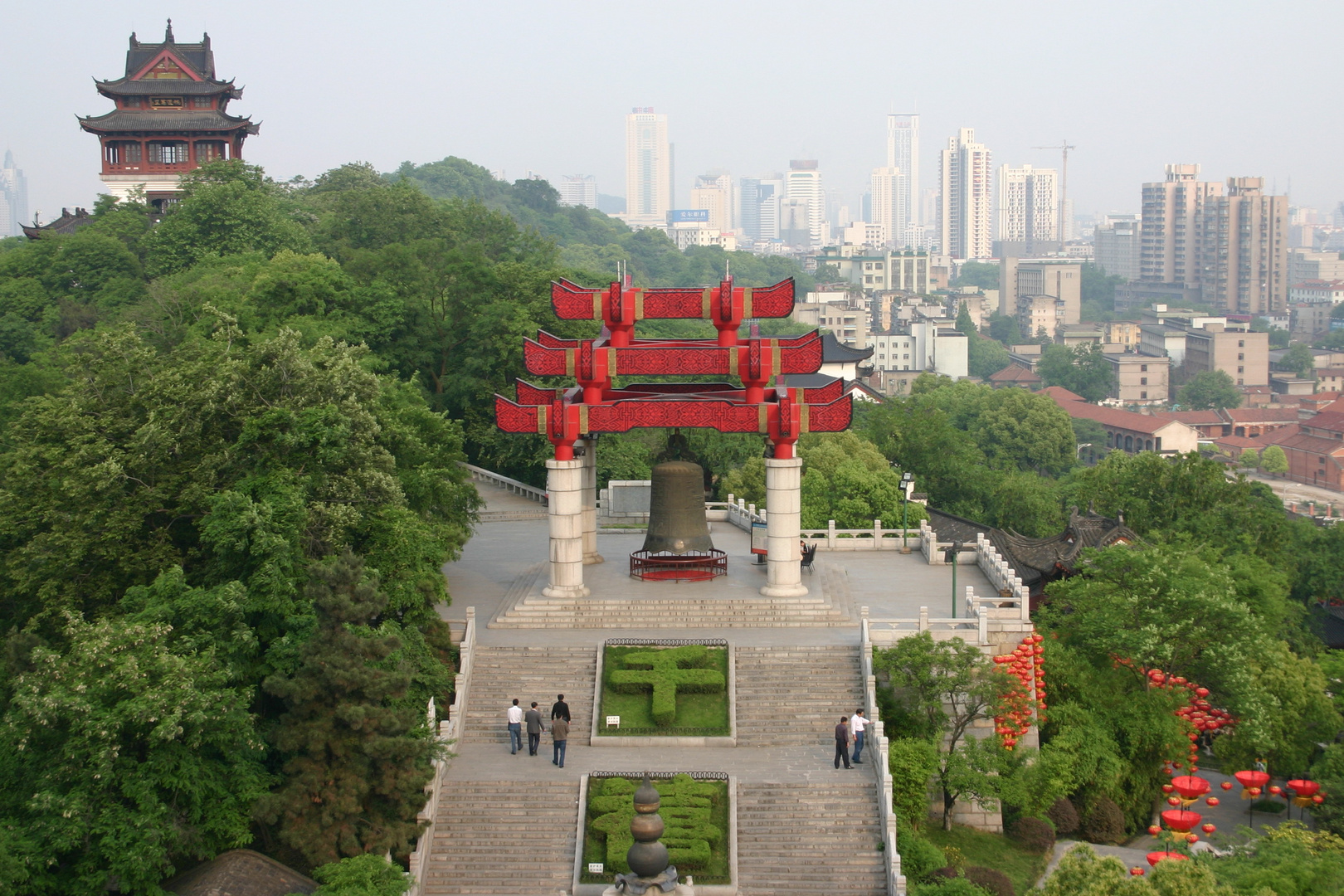 Wuhan - Blick vom Yellow Crane Tower