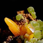 Wulfenite et mimetite