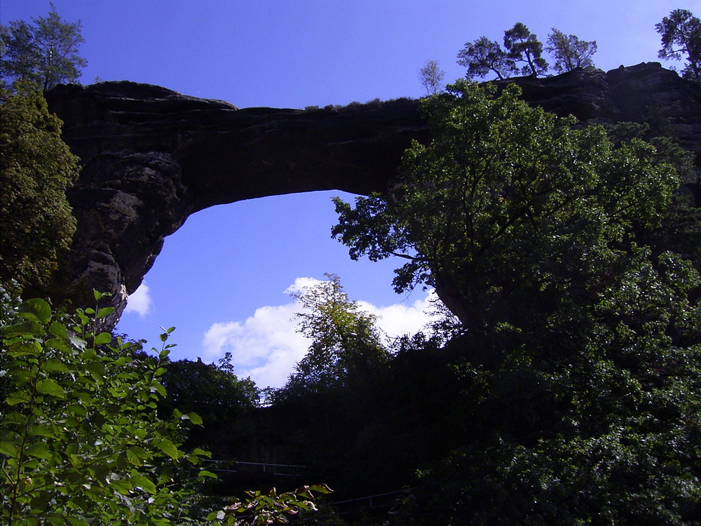 Wunder der Natur -Elbsandsteintor