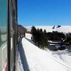 Wunderbar durch die Winterlandschaft dampfen....