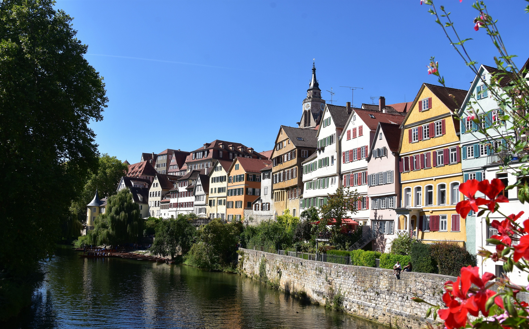 Wunderbare Altstadt Tübingen Baden Württenberg